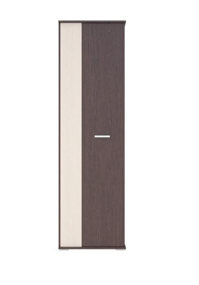 Шкаф 2-х Створчатый Домино-А Венге/Дуб Молочный (Ш-600 × В-2050 × Г-323 мм)