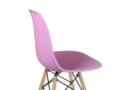Стул обеденный Eames DSW розовый