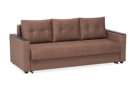 Диван еврокнижка Денвер светло-коричневый