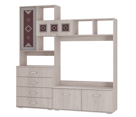 Центральная секция Белла, ясень белый