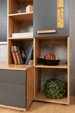 Шкаф с открытыми полками Crown 2