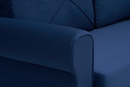 Диван еврокнижка Лира темно-синий