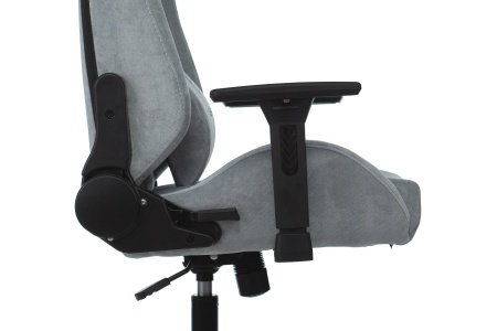 Кресло игровое Бюрократ Knight N1 серо-голубое