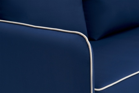 Диван угловой дельфин Энерджи темно-синий