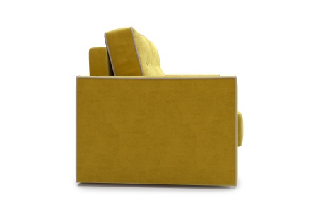 Диван еврокнижка Леон горчичный