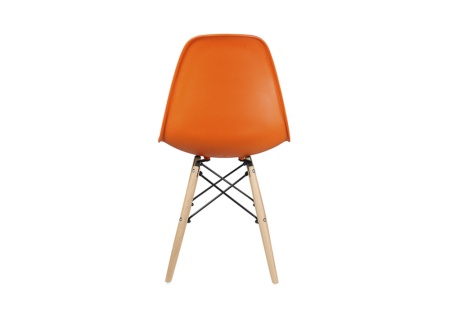 Стул обеденный Eames DSW оранжевый