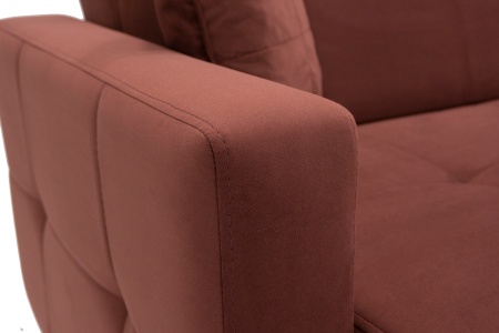 Диван книжка Фиеста бордовый