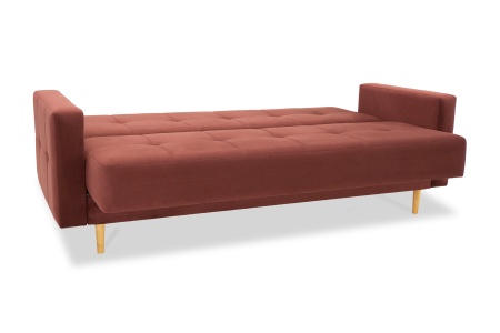 Диван книжка Фиеста бордовый