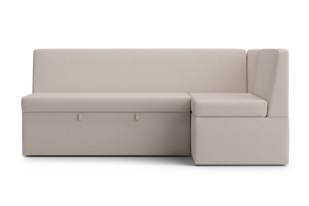 Кухонный угловой диван дельфин Орион бежевый