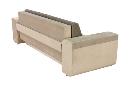 Диван еврокнижка Марракеш бежевый / коричневый