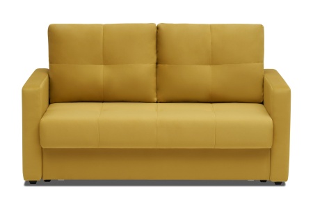 Диван шагающая еврокнижка Вита горчичный