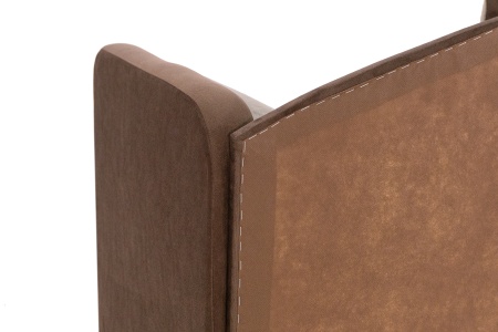 Диван еврософа Верди правый коричневый