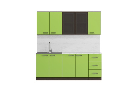 Кухня Олива 2.0м олива / венге