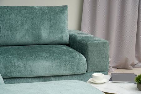 Диван п-образный пантограф Рон MODOOL XL бирюзовый