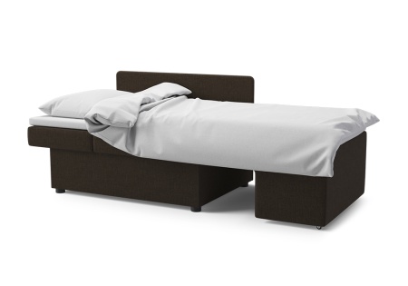 Диван еврокнижка Дагмар коричневый