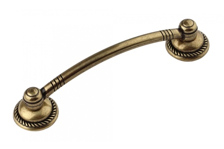 Ручка-скоба RS096 96 старинная латунь