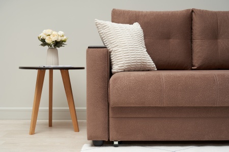 Диван еврокнижка Денвер светло-коричневый