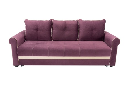 Диван еврокнижка Верона фиолетовый