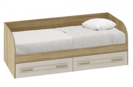 Кровать с настилом ЛДСП Маркиза КР-01 Light 80х186