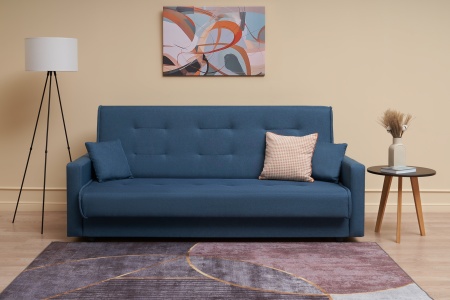 Диван книжка Соната синий