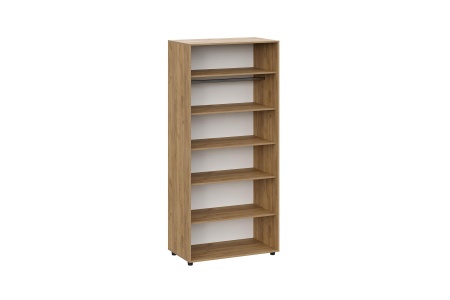 Шкаф 2-х створчатый Милан дуб золотой / белый матовый
