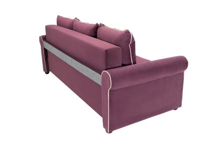 Диван еврокнижка Верона фиолетовый