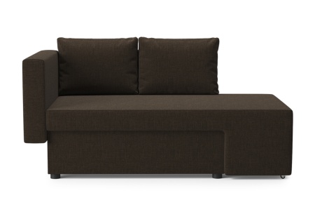 Диван еврокнижка Дагмар коричневый