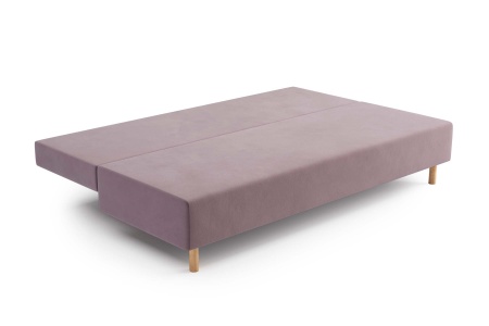 Диван еврокнижка Хольми розовый