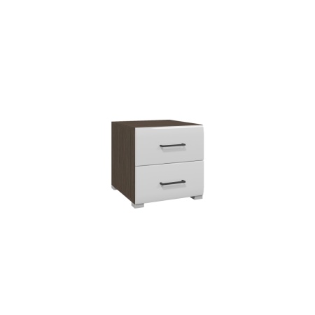 Тумба Ненси, венге/белый глянец
