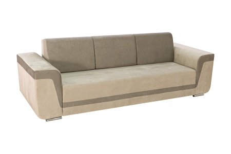 Диван еврокнижка Марракеш бежевый / коричневый