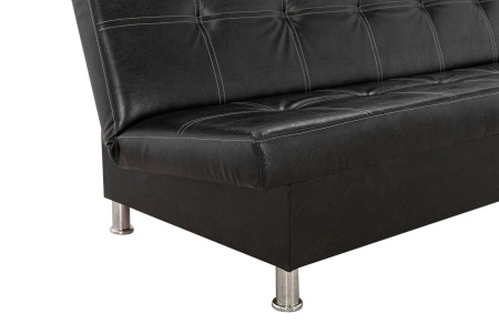 Диван клик-кляк Бомонд черный