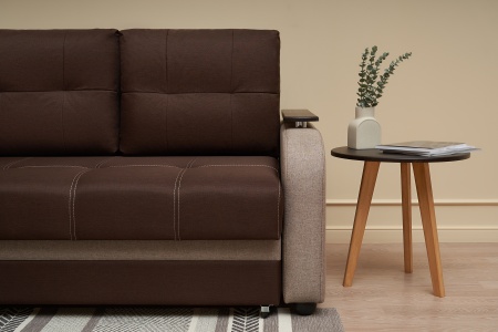 Диван еврокнижка Севилья коричневый